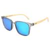 Gafas de Sol para Hombre de Moda 2026, Gafas de Sol Personalizadas para Mujer Estilo Retro Urbano, Gafas Antiluz Azul Ph-8466 Patas de Bambú