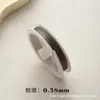 Cable de alambre de acero hilo hilo hilo herramienta para ensartar ensartar cuentas pasador guía alambre de acero delgado material de accesorios para pulsera DIY