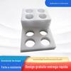 Suporte Interno de Algodão Pérola com Furos Redondos, Revestimento de Algodão Pérola Branco, Material de Embalagem, Espuma de Algodão, Algodão Pérola EPE, Espuma de Embalagem