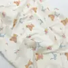Tecido de Algodão Artificial, Tecido Estampado Algodão Seda, Tecido Algodão Seda, Vestuário, Pijamas de Verão, Tratamento de Tecido de Viscose Amigo da Pele