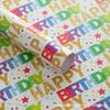 Dibujo animado de cumpleaños Navidad engrosado Super Grande Regalo de alto sentido regalo caja de regalo papel de envolver impermeable forro de libro papel para libros