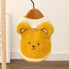 Ropa para Perro Chaleco de Mezclilla Amarillo con Carita Sonriente Tracción Perro Pequeño Dos Piernas Sin Mangas Tracción Mascota Perro Ropa para Perro