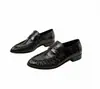 Mocasines Plegables Retro Británicos para Mujer, Zapatos Pequeños de Cuero Versátiles Slip-on para el Commuter Perezoso, Zapatos de Tacón Grueso