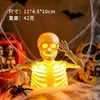 Adornos Decorativos de Halloween, Esqueleto, Velas Electrónicas, Linternas de Calabaza, Accesorios para Fiestas de Halloween, Candelabros, Linternas de Calabaza