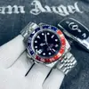Reloj para Hombre Serie Greenwich Anillo de Coca Anillo de Sprite Reloj Mecánico Automático Acero Inoxidable 904L Reloj Danny Road