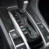 Adecuado para Marco de Botón de Cambio de Civic de 10ª Generación Marco de Fibra de Carbono Accesorios de Modificación Interior de Coche Honda
