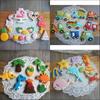 Zhenghui DIY Unicórnio Roda Gigante Carro Animal Marinho Desenho Animado Glacê Plástico Molde de Biscoito