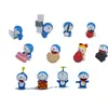 Decoración de Pastel Infantil Gato Gatito Ding Dang Gato Muñeco Doraemon Escena Accesorios para Hornear Pasteles