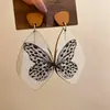 Pendientes Geométricos de Flor de Ratán Estilo Resort de Playa, Pendientes de Lujo Ligero y de Gama Alta, Pendientes Bohemios de Moda y Personalizados