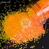 Lantejoulas que Brilham no Escuro Glitter Nail Art DIY Lantejoulas Sonhadoras Fluxo Misto Glitter Multicor Tartaruga Luminescente Noturna