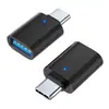 Adaptador Otg Tipo-C a Usb3.0 Lector de Tarjetas U Disk para Teléfono Móvil con Cabezal de Luz Adaptador de Carga para Coche