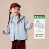 Chaquetas a prueba de viento e impermeables para niños, personalización en lotes pequeños, etiquetas intercambiables, ropa para niñas de comercio exterior transfronterizo Amira