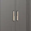 Manija de Puerta de Caja Doble Abatible de Madera Maciza de Mango Grande Minimalista Moderno para Salón de Banquetes de Hotel de Gama Alta Estilo Lujo Ligero Chino