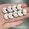 Raíz de Astas de Porcelana Alta Estrella Luna Nube Cola de Pez Accesorios DIY Cuerda de Mano Tejida a Mano Collar Cuentas Budistas