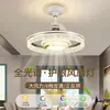Novo Estilo Ventilador Invisível Simples Moderno Sala de Estar Quarto Sala de Jantar Silencioso Doméstico Inversor Ventilador de Teto Integrado