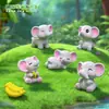 Novo Elefante Pequeno Dods Micro Paisagismo Jardinagem DIY Decoração de Paisagismo Acessórios Fofo Elefante Pequeno Dods Ornamento de Resina para Desktop