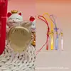 Ouro Puro 999 Jiji Kawa Usachi Pingente Dourado Série Tassel Cordão Motor de Tráfego para Transmissão ao Vivo no TikTok