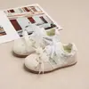 Zapatillas deportivas para niñas, modelos de primavera y otoño, zapatos para niñas, niños medianos y grandes, zapatillas tipo dad de malla, zapatillas casuales transpirables para correr