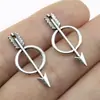 Colgante Pequeño Multicolor DIY de 29 mm 0.8 g Materiales Hechos a Mano Artículos de Uso Diario Colgante de Arco y Flecha