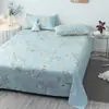 Sábana de una pieza invierno funda de edredón individual 1.5 metros dormitorio estudiantil estilo ins algodón lavado con agua pura funda de almohada individual juego de tres piezas