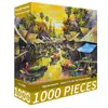 Puzle de 1000 piezas Sakura Town Fabricante Popular Transfronterizo Alta Dificultad Alivio del Estrés Juguete Educativo para Niñas Regalo de Cumpleaños
