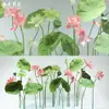 Flor de Papel em Larga Escala de Lótus Simulada Decoração Personalizada para Eventos, Exibição de Verão em Shopping, Decoração Comercial - Lótus Simulado