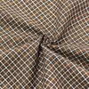 Tela de algodón peinado 32TC a cuadros para camisa casual de hombre de primavera y otoño, tela tejida a cuadros pequeños, tela para bolso, zapato, sombrero estilo retro