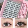 Kit de Cílios Postiços Transfronteiriços Grande Capacidade Volume Grande Flor Cílios Postiços Cílios Postiços Simulados Naturais Segmentados Estilo Europeu Olhos Grandes