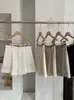 KEKEZOON Simples, mas não comum~ Shorts casuais de cintura alta que emagrecem para mulheres, calças versáteis de perna larga soltas estilo coreano 7612