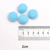 Pompones Coloridos de Alta Elasticidad Transfronterizos Accesorios Navideños para Manualidades Decoraciones Estilo Macarrón para Zapatos y Sombreros para Niños