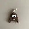 Gorro de Lana Cálido Divertido y Lindo de Otoño e Invierno para Niños y Niñas, Gorro de Punto a Prueba de Viento con Forro de Algodón para Niños Pequeños