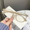 Novas Armações de Óculos Retrô Tr90 Ultraleves para Mulheres, Anti Luz Azul, Uso Casual Diário, Armações de Óculos Lisas Unissex, Proteção Ocular