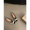 Zapatos planos bajos de estilo francés para mujer, nuevos zapatos rojos de gamuza vintage 2024, mocasines de ballet estilo hada