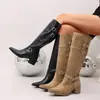 Colección Otoño 2026: Botas de Moda Casuales y Cómodas para Mujer Tallas Grandes, Estilo Europeo y Americano, Talla Única