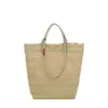 Bolsa Tote de Nylon Casual Grande Capacidade Estilo Coreano, Nova Bolsa de Ombro Versátil Unissex, Bolsa de Braço Leve de Nicho