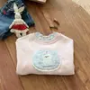 Sudadera Timo para Niñas Primavera y Otoño Nuevo Estilo Ropa Falsa de Dos Piezas para Niña Ropa Infantil Top de Manga Larga de Otoño para Bebé