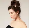 A027 Joia de cabeça estilo europeu e americano Folhas barrocas liga de strass faixa de cabelo tiara 2 reais joia pequena acessórios de cabelo fornecimento