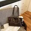 Elegante y moderna bolsa retro para mujer, nueva colección otoño 2026, bolso de hombro sencillo, adecuado para salir y el trabajo, bolsa tipo tote