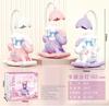 Lámpara de Mesa LED Recargable Sanrio Caja Ciega Inocencia Infantil Caballo de Troya Kulomi Melodía Circundante Mano Máquina Gachapon Regalo