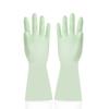 Guantes de Plástico y Acero para Vendedores Ambulantes, Bicolor, Engrosados, para Lavar Platos, Guantes Domésticos de Goma PVC Impermeables para Mujeres, Puesto de Cocina, Resistentes al Aceite, Uso Doméstico