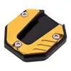 Vehículo Eléctrico Niu Base Antideslizante para Caballete Lateral Motocicleta Caballete Lateral Asiento Aleación de Aluminio Soporte para Pie Modificado Base Ampliada