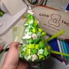 Estrella Luminosa para Árbol de Navidad Estrella de Botella Estrella de Origami Estrella de los Deseos de Colores Estrella de la Suerte Frasco Estrella de la Suerte Regalo Hecho a Mano DIY de Alto Valor