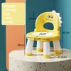Silla para Niños Pequeños con Respaldo, Silla de Comedor Infantil, Taburete para Ir al Baño, Silla para Comer Bebé, Taburete Doméstico Antideslizante, Dibujos Animados
