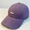 Nueva tendencia de moda primavera para hombres y mujeres gorra de béisbol con bordado tridimensional de todas las combinaciones color sólido para cabeza grande cara pequeña gorra