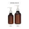 Botella de Plástico Transparente de 300 ml para Acondicionador para Mascotas tipo Bomba, Botella de Champú Espesada Mate de 500 ml