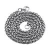 Accesorios de Cadena de Acero Inoxidable Transfronterizo Unisex Colgante Clavícula Cadena a Juego Cadena Cesta de Flores Europea y Americana Collar Quilla de Acero Titanio