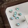 Pedras Strass K9 Formato de Ovo de Pombo para Nail Art, Pedras Strass Oval Coloridas Brilhantes de Luxo para Decoração de Unhas Atacado
