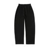 Beijie marca de moda americana masculina 2024 outono e inverno novos calças machete calças forradas com fleece masculinas largas casuais calças banana