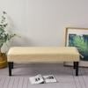 Funda elástica de jacquard gruesa para silla de comedor, funda para taburete de piano, funda de felpa larga para taburete, funda para silla de banco, funda para silla de oficina, hogar, a cuadros