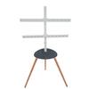 Soporte para TV de 45-65 pulgadas Soporte Artístico para TV Rack Móvil Piso Fieltro Soporte para TV